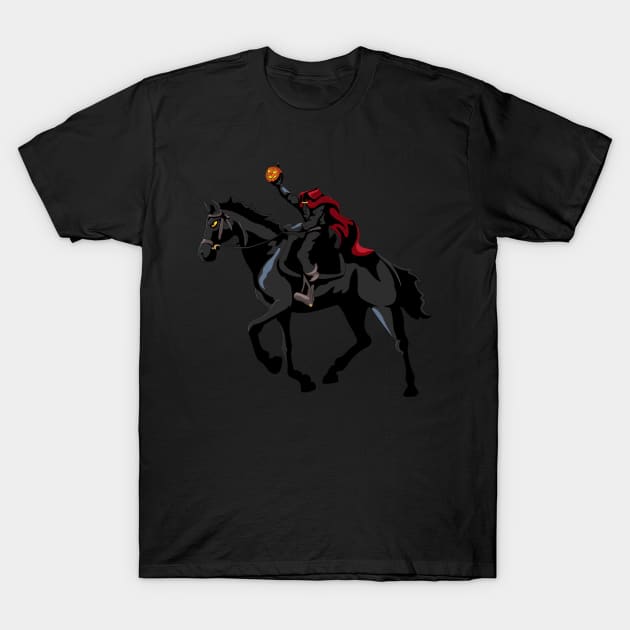 Headless Horseman T-Shirt by Qspark